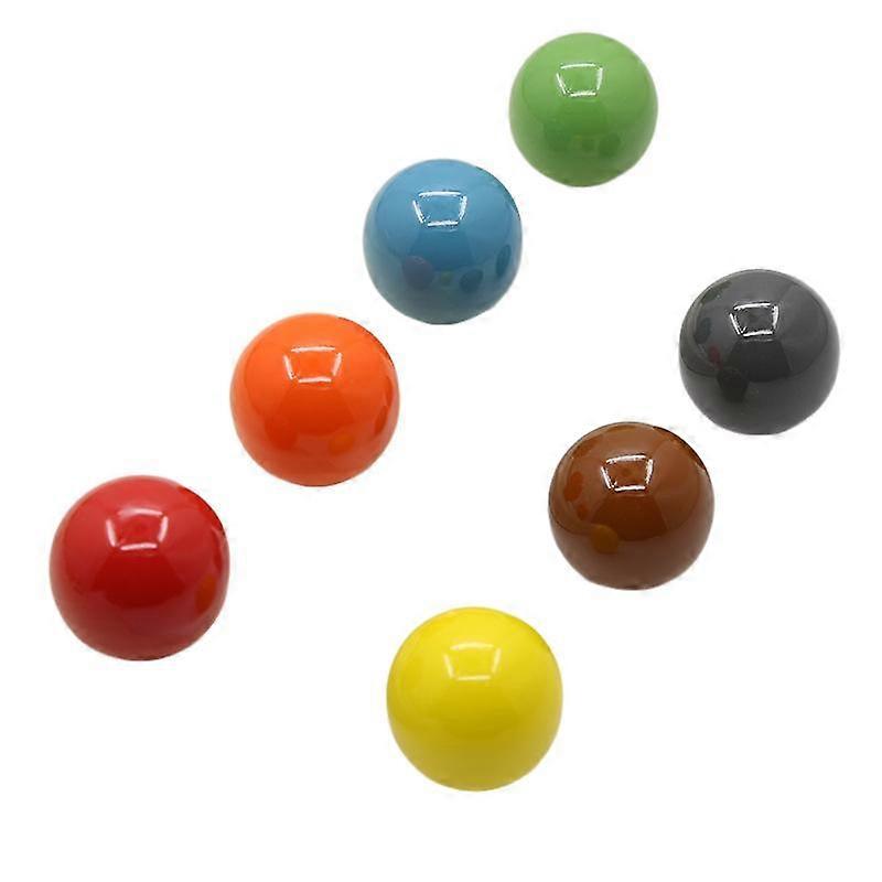 Colorful Ceramic Cabinet Door Handle Simple Cabinet Wardrobe Drawer Ball Circular Single-Hole Handle Bottle Lid Handle Handle
