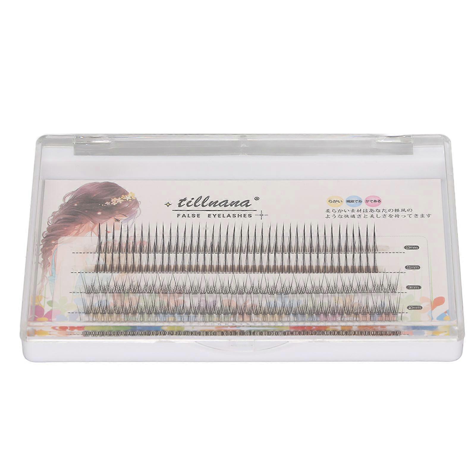 Fishtail Individual Lashes Salon DIY Long Curly A Shape Cluster False Eyelashes for Eyelash Extension