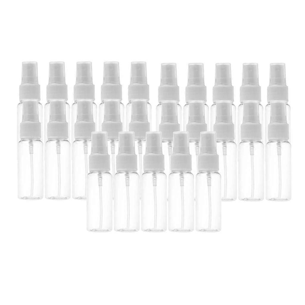 25x Transparent Refillable Empty Atomizer Refillable Fine Mist Sprayer  30ml