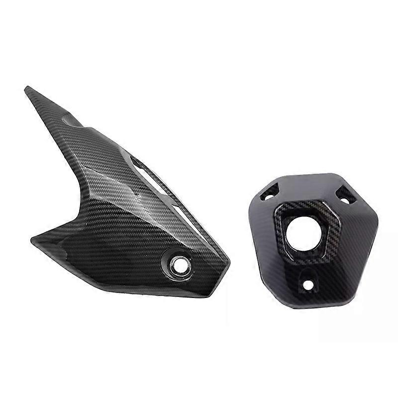 2Pcs ADV150 Exhaust Pipe Muffler Pipe Heat Shield Cover Guard Port Protective Cover for ADV150 150