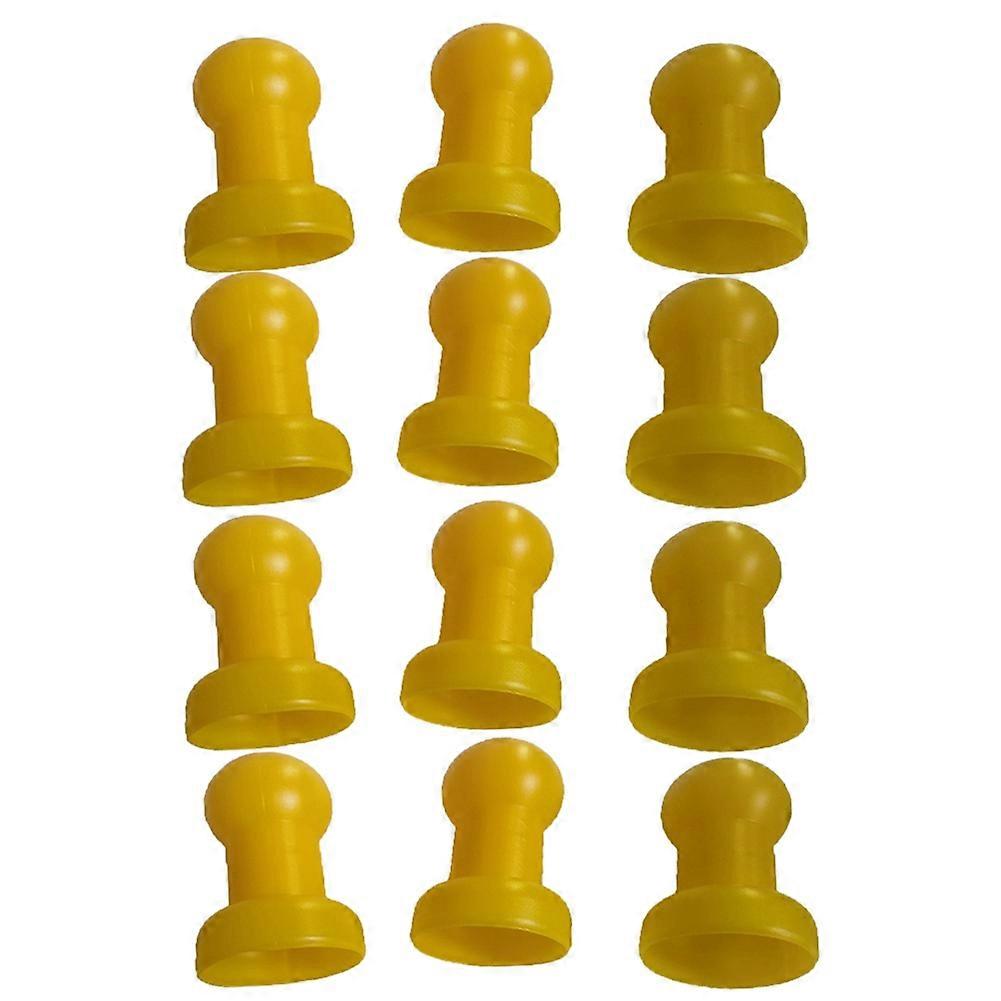 12Pcs Trampoline Protective Cover Cap Trampoline Net Protective Cover Trampoline Pole Cap for Net H