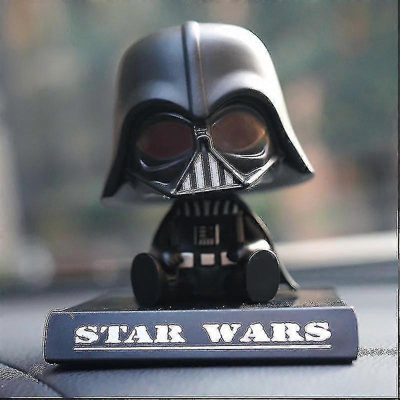 Bobble Head Car Decoration, Statue Creative Car Accessories Darth Vader Action Figure Bobble Head Do
