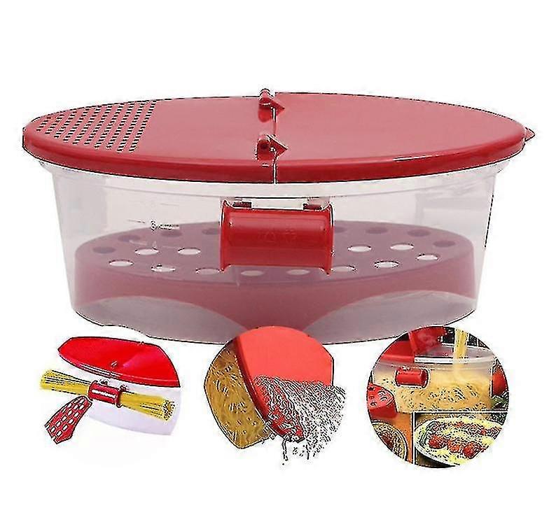 Mikrowelle Nudelbox Mikrowelle Pasta Boot Transparenter Kunststoff
