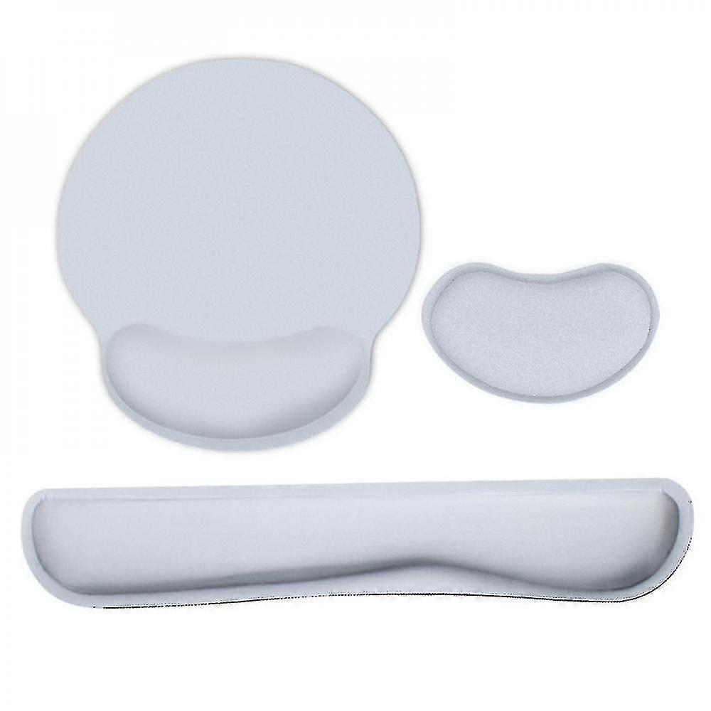Mémoire Mousse Clavier Poignet Repos Souris Tapis Souris Poignet Repos Support Set