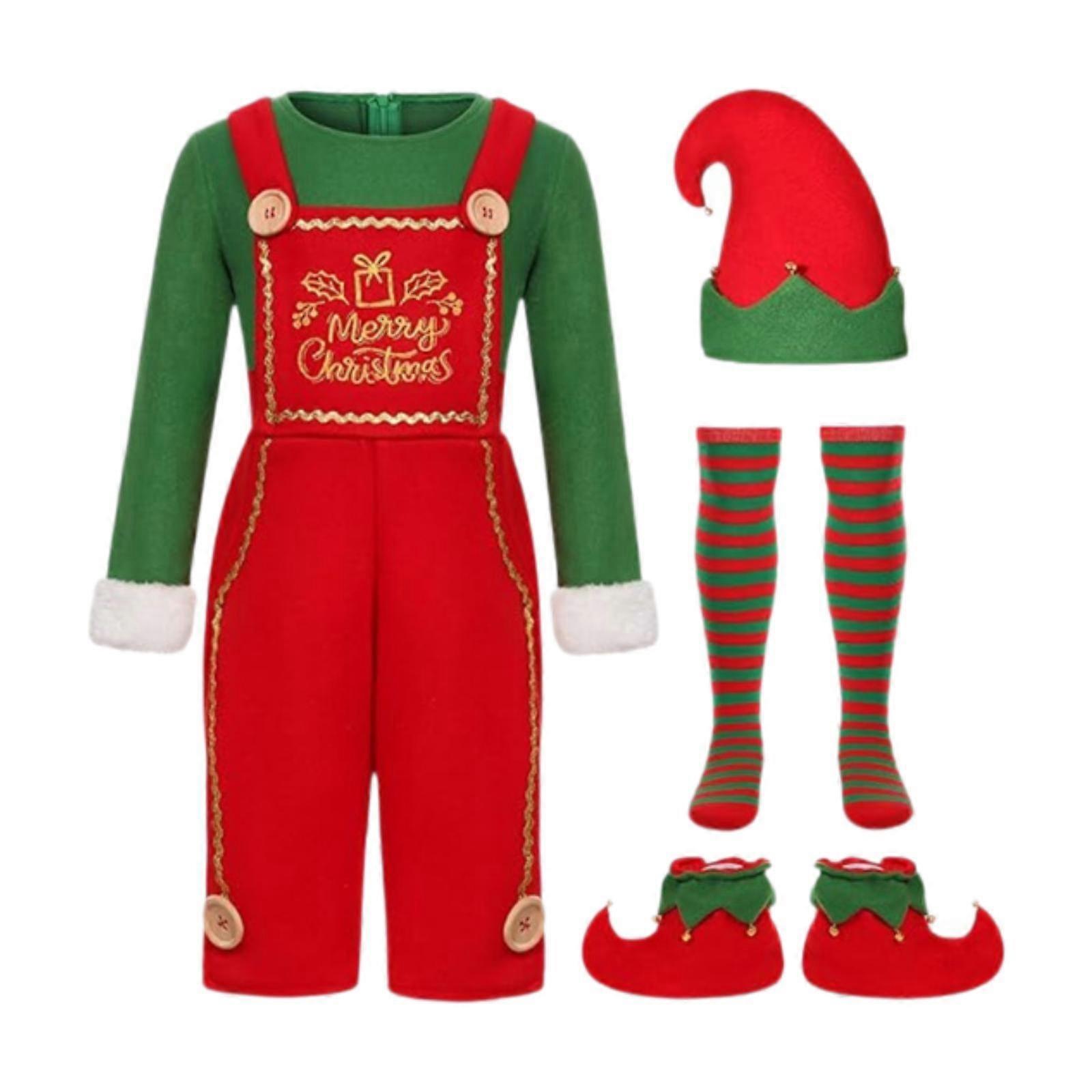 Julkostym Vuxna med strumpor Kläder för karneval Födelsedag Mardi Gras för kvinnor S