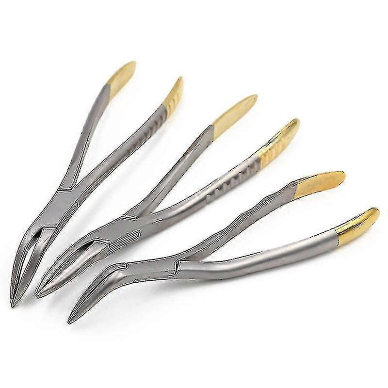 1pc Zahnwurzel Fragment Pinzette Minimal invasive Zahnextraktionszange