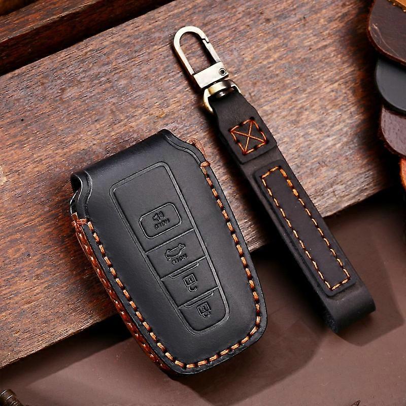 Car Key Case For Toyota Prius Camry Corolla C-HR CHR RAV4 Prado Izoa Levin Avalon 2018 2019 2020 Zinc Shell Cover