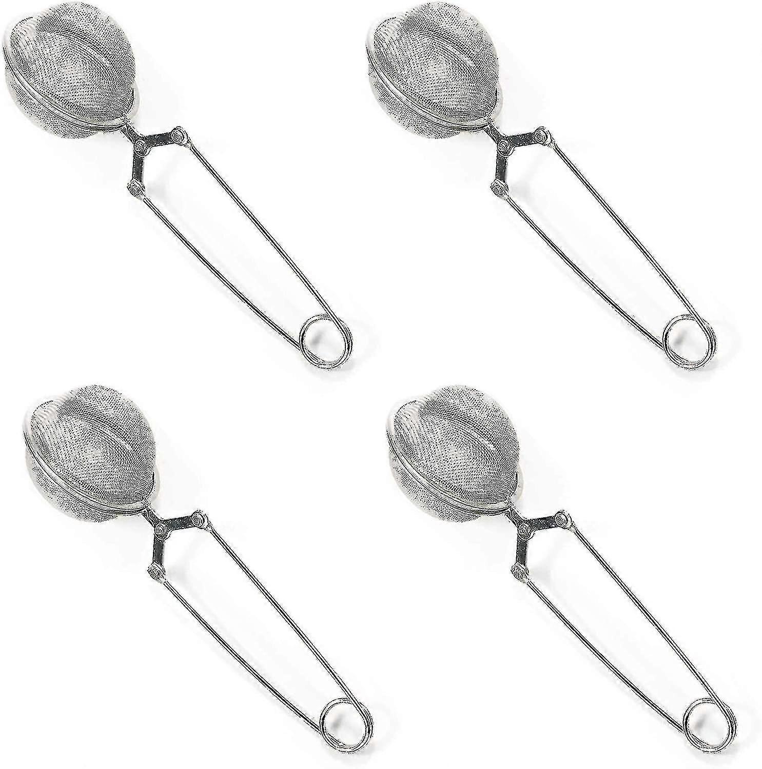 4pcs Tea Ser, Less Steel Tea Ser, Mesh Tea Ser