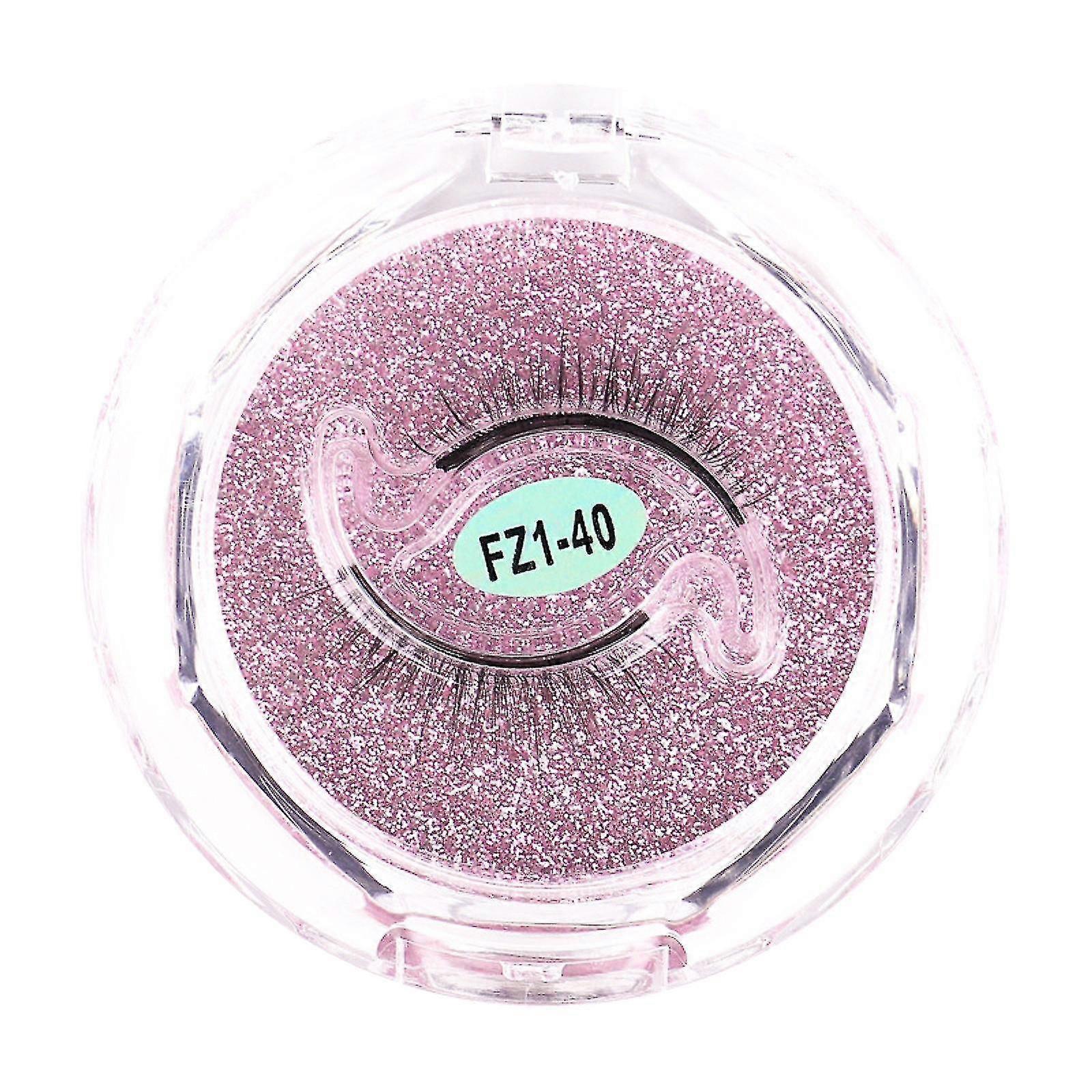 Reusable Self Adhesive Eyelashes Without Glue Natural False Eyelashes Makeup Thick Fake Eyelashes