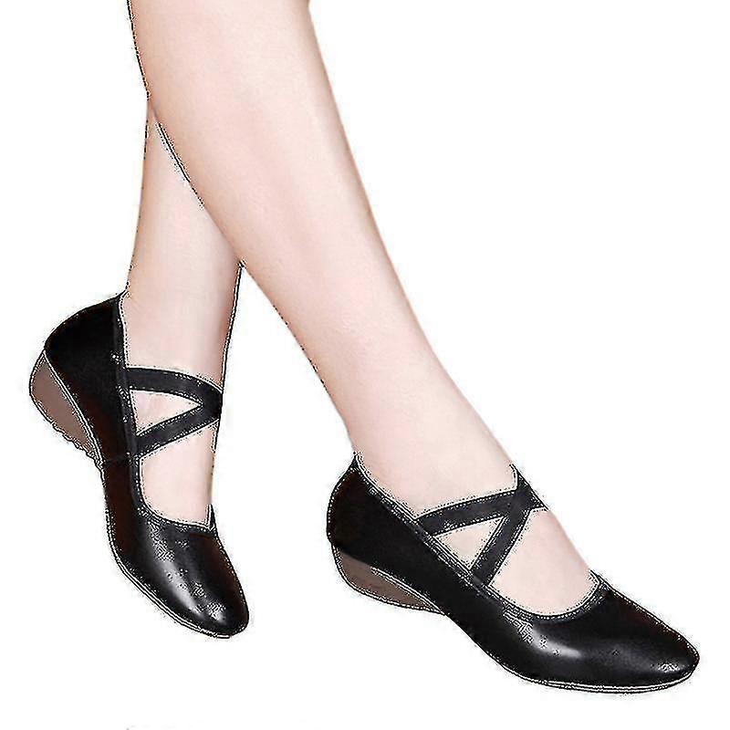 Lightweight Women Soft Dance Shoes - Comfortable Flats for Practice