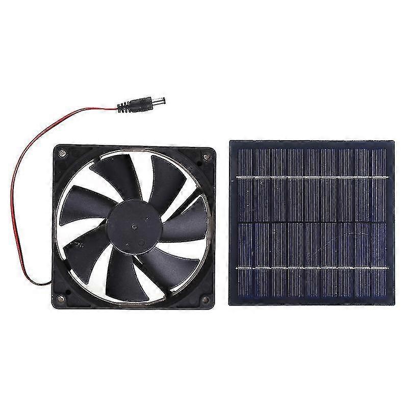 20w Solar Exhaust Fan Air Extractor Mini Ventilator Solar Panel Powered Fan