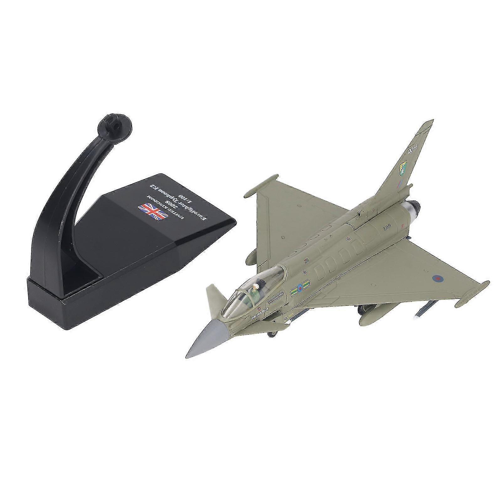 1:100 Scale Alloy Fighter Airplane Model - High Simulation for Children and Adults