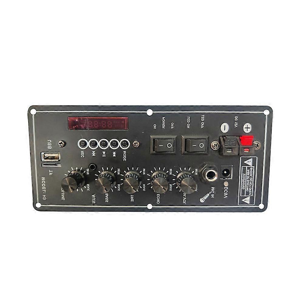 30w-120w Power Amplifier Board Audio Bluetooth Amplificador Usb Dac Fm Radio Tf Player Subwoofer Di