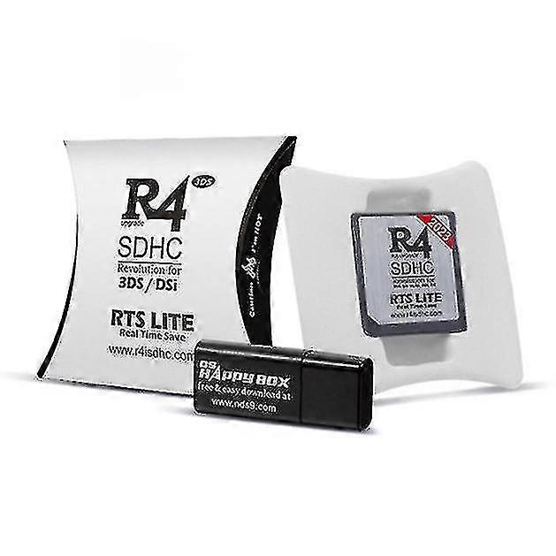 2021 R4 Gold Pro Sdhc For Ds/3ds/2ds/ Revolution Cartridge With Usb Adapter