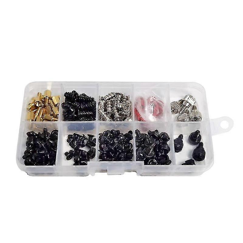 220pcs Pc Computer Case Hand Screws Disco duro Placa base Ventilador Juego de tornillos