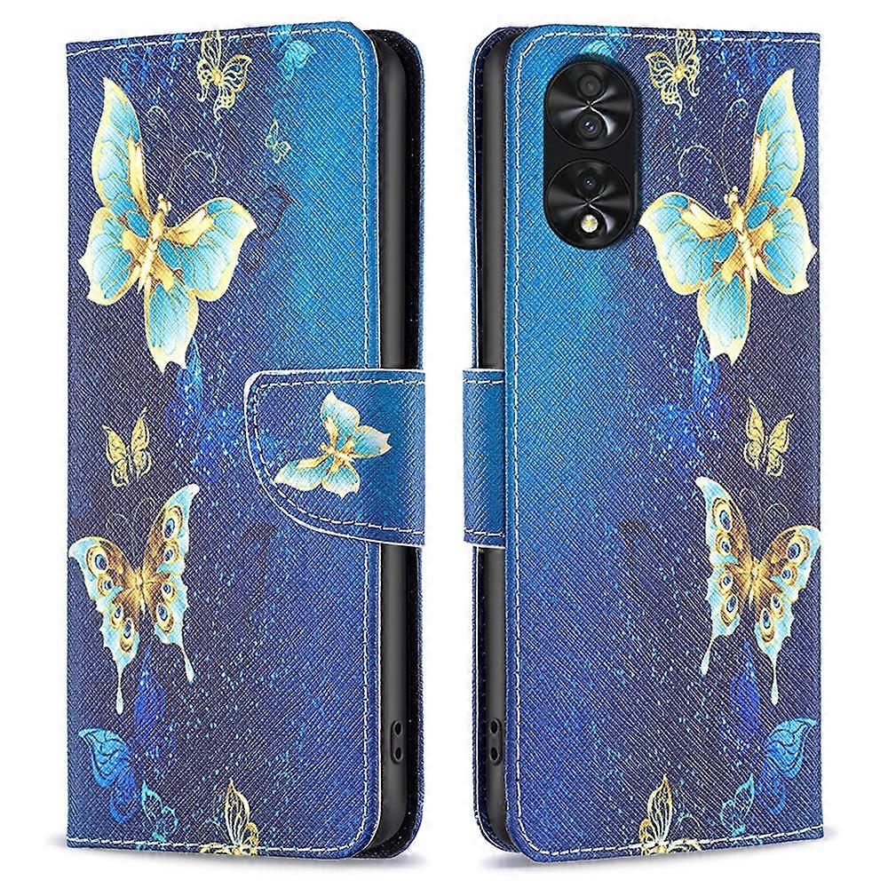 For TCL 40 NxtPaper Case Wallet Stand Pattern Printing PU Leather Flip Cover