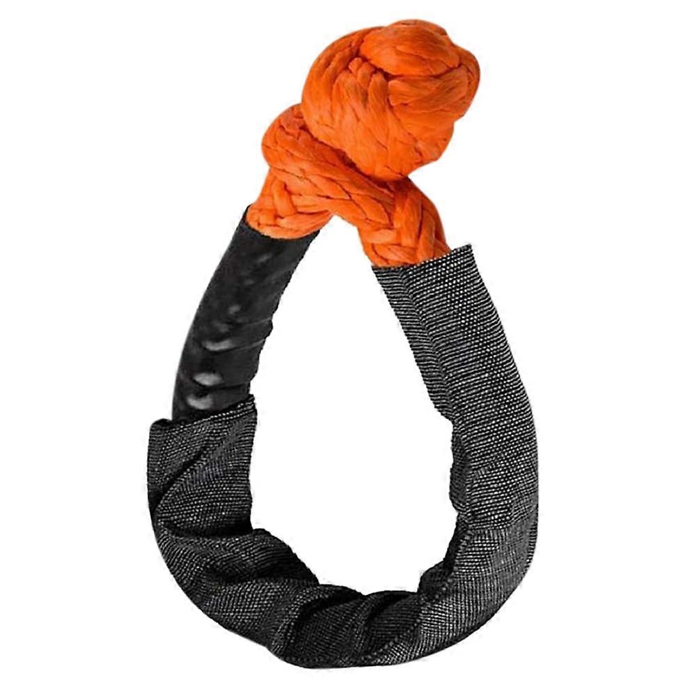 1/2 Inch X 22 Inch Car Soft Shackle Rope Tow Rope Off Road Winch Pulley Cable for Off-Road Recovery