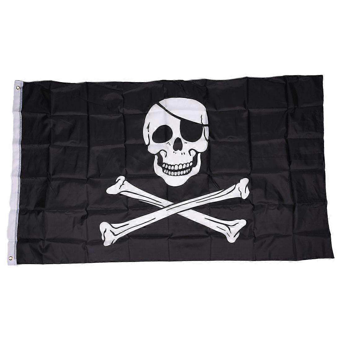Pirate FLAG Skull and Crossbones Rodger 5x3' Size