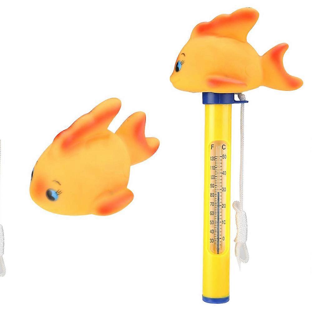 Floating Pool Thermometer, Swimming Pool Thermometer with String, Floating Thermometer for Swimming Pool, Bath Water, Spas,Hot Tubs, Aquariums and Fis