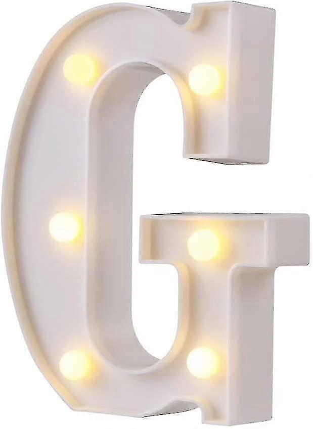 Led Letter Lights, Alphabet Light Up Letters Sign For Night Light Wedding Birthday Party Home Bar Decoration H