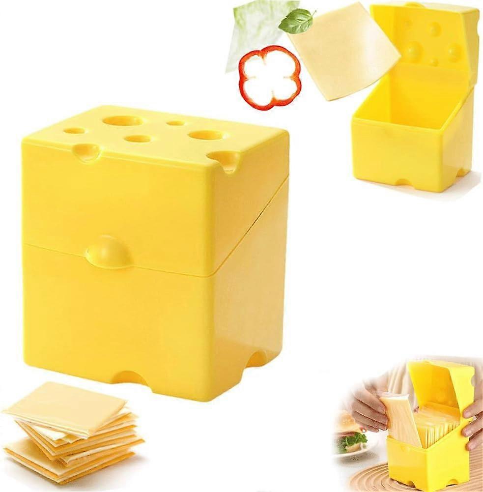Sliced Cheese Holder, Storage Container For Fridge Cheese Slice Crisper