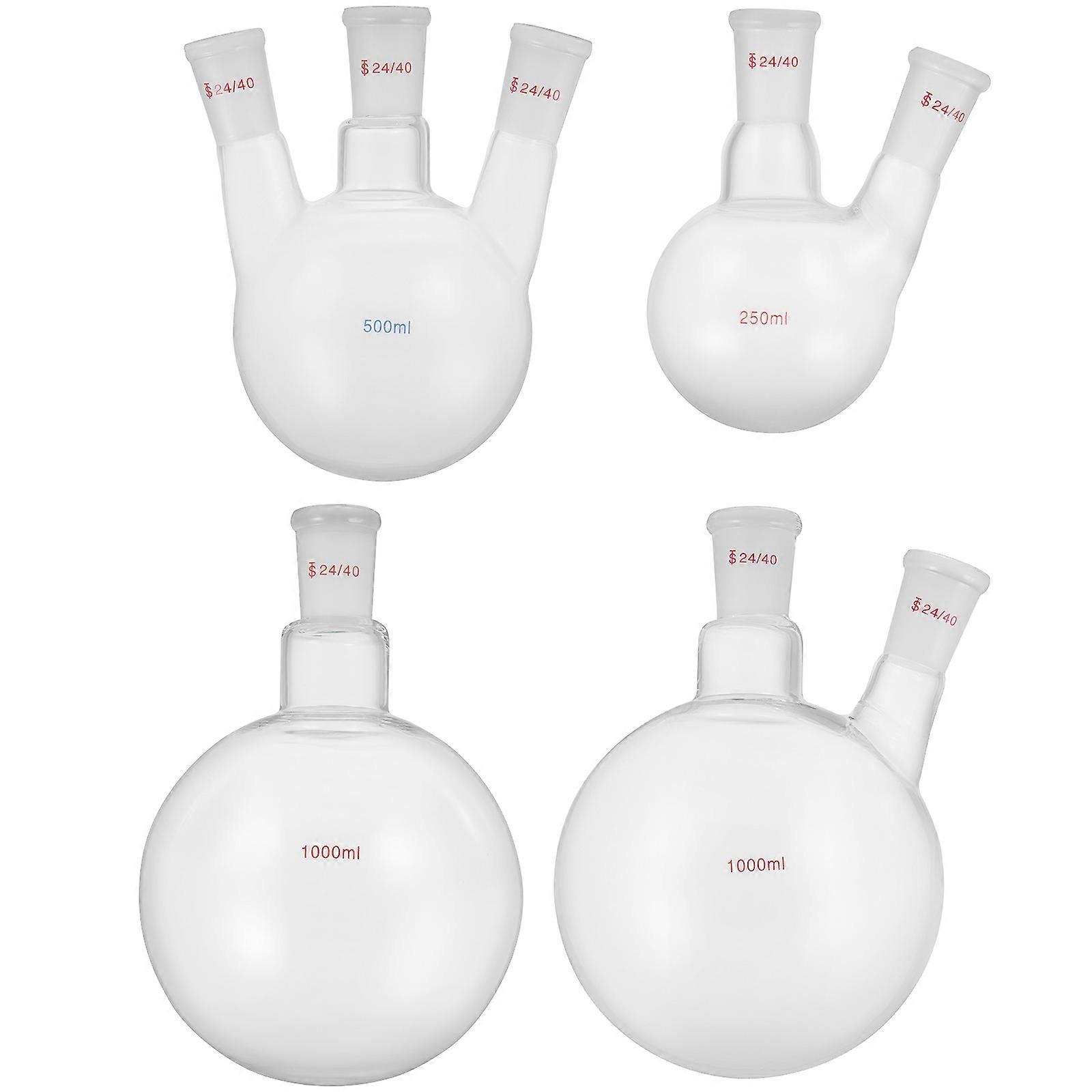 Flacone Triangolare Micro Filettato SYNTHWARE, 5mL 10mL 25mL, Giunto 14/10, Coperchio Perforato, Flacone Conico In Vetro Borosilicato, F50 - Foto 7