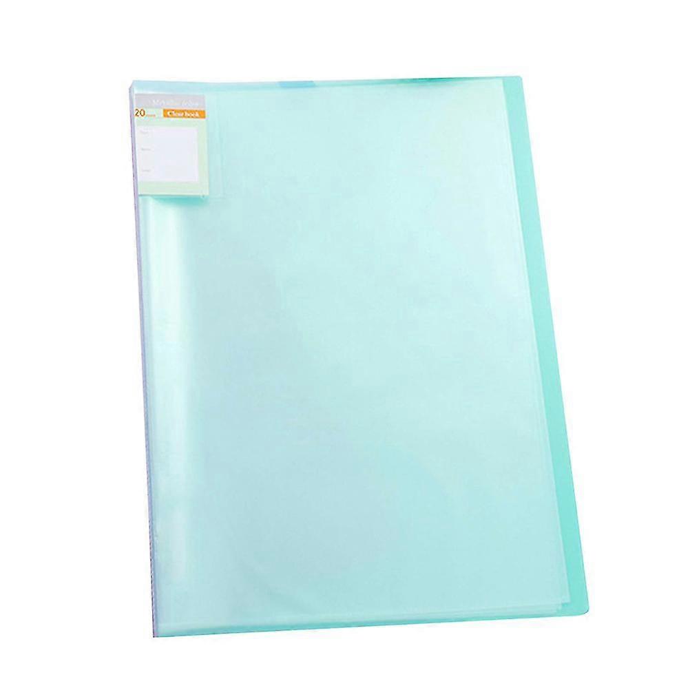 A3 Art Portfolio Folder with 40 Clear Pockets for Rhinestones Painting Storage and Presentation