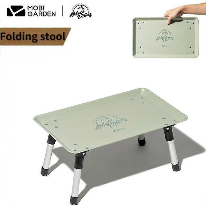 AUATURE I GARDEN-Table of Portable folding picnic, mini adjustment table, light tea table, outdoor campsite