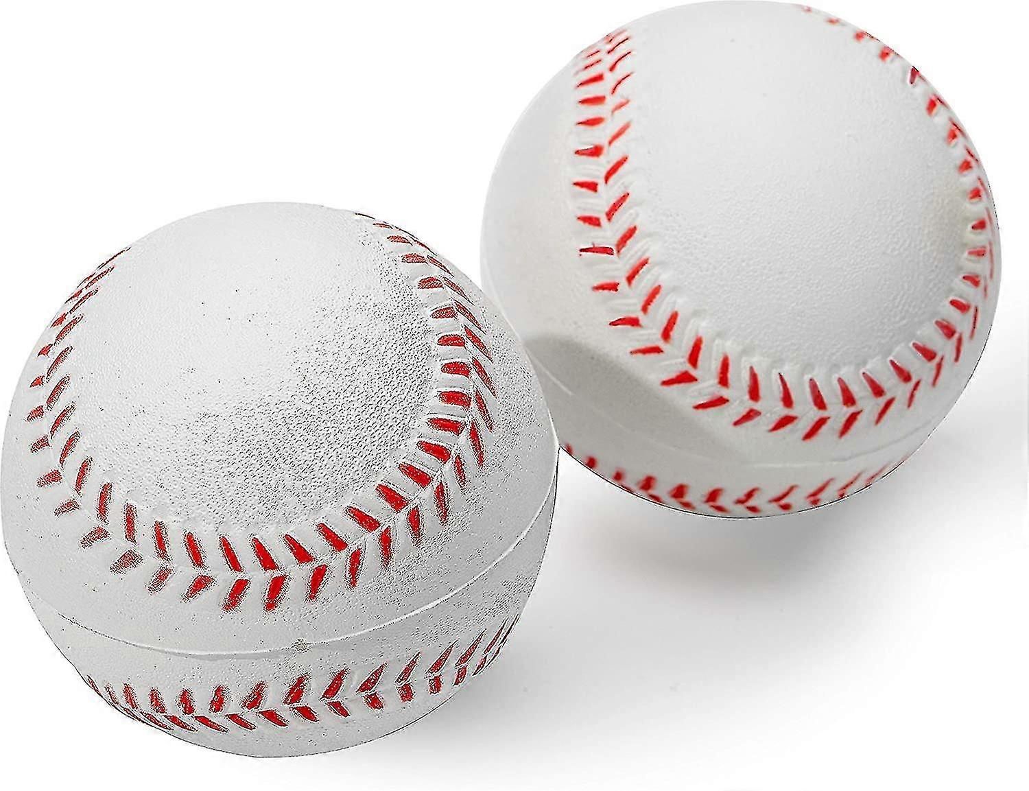 9 Inch 7.2cm Diameter Training Soft Rubber Core Baseball