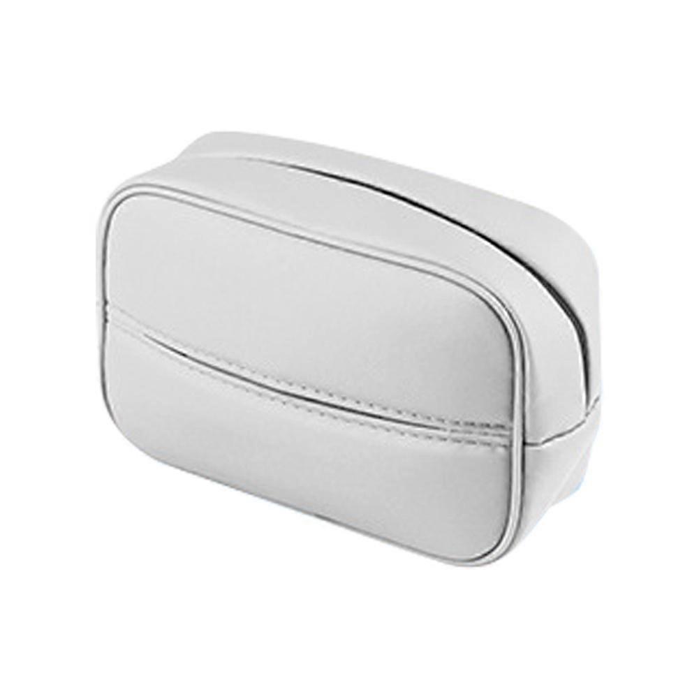 For LEADING IDEAL Lixiang L7 L8 L9 2022 2023 Car Tissue Bag Headrest Hanging Paper Drawer, White