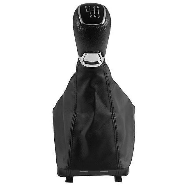 5/6 Speed Gear Shift Knob Lever Shifter Gaiter Boot Cover Collar For Skoda Octavia A7 MK3 (2014-2017) Car Styling Accessories