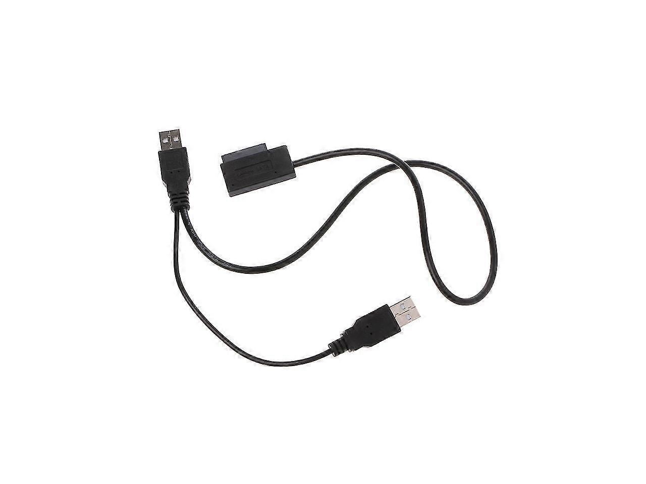 Usb 2.0 Type A To 13 pin( 7+6) Sata Adapter Cable External Power For Cd-rom Dvd-rom