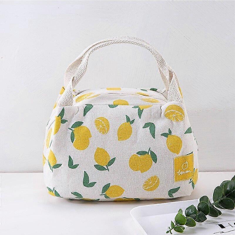 1 buc drăguț fructe lunch bag pentru femei portabile izolate prânz sac termic Bento pungă prânz container școală sac alimentar cutii de prânz &; Totes