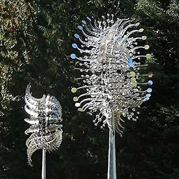 Outdoor Rotating Metal Wind Chimes