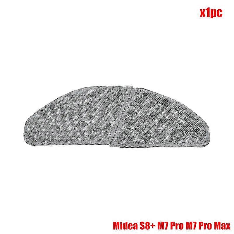 Mop Cloth Rags For Midea S8 S8+ M7 Pro M7 Pro Max Robot Sweeper Cleaner Accessories Polyester Wipe Mop Pads Home Appliance Parts   Carpet Sweepers