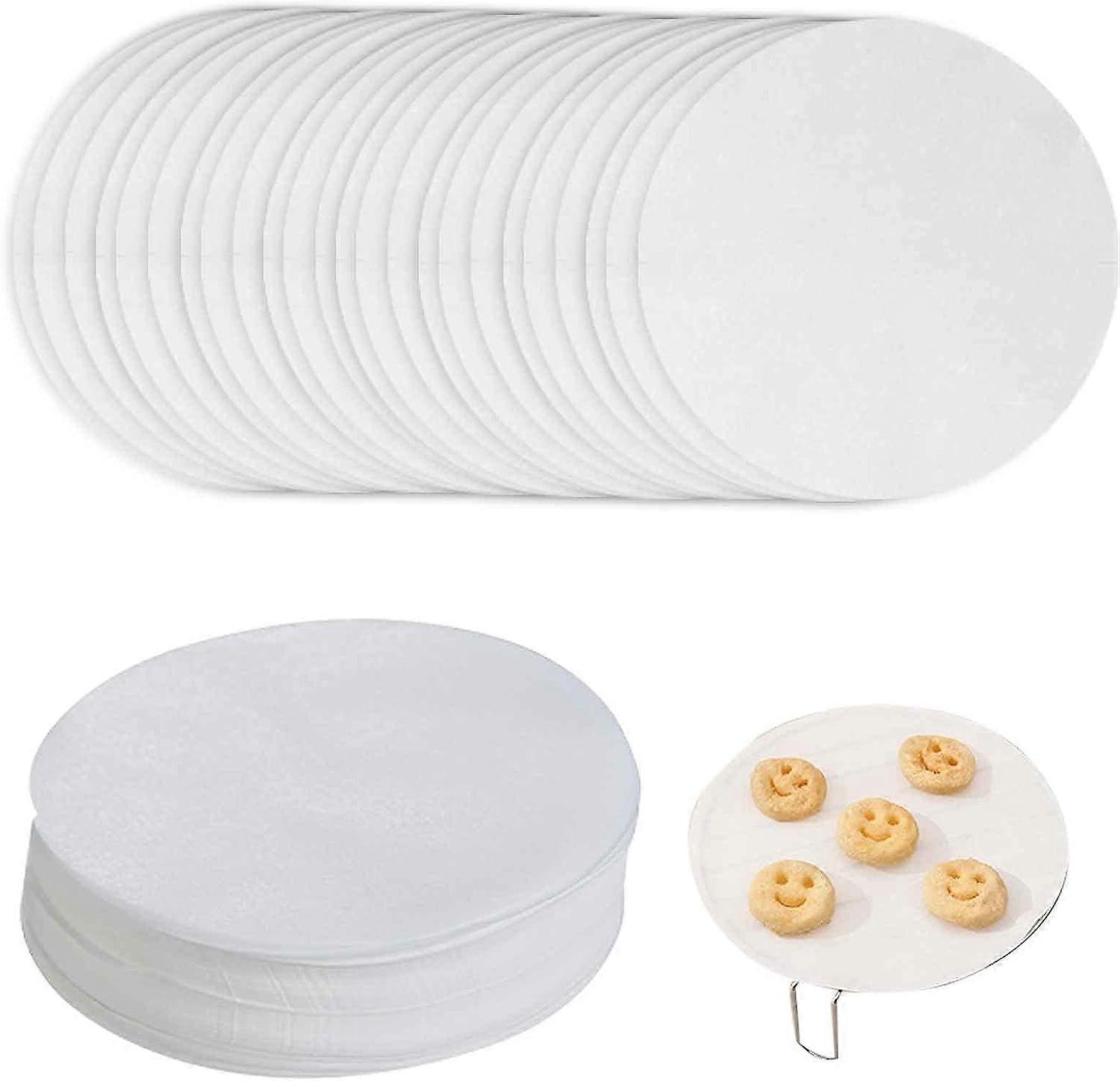 216Pcs Round Parchment Paper,6 Inch Baking Non Stick Baking Parchement Greaseproof Baking Sheets Cake Pans Circle Cake Tin Liners
