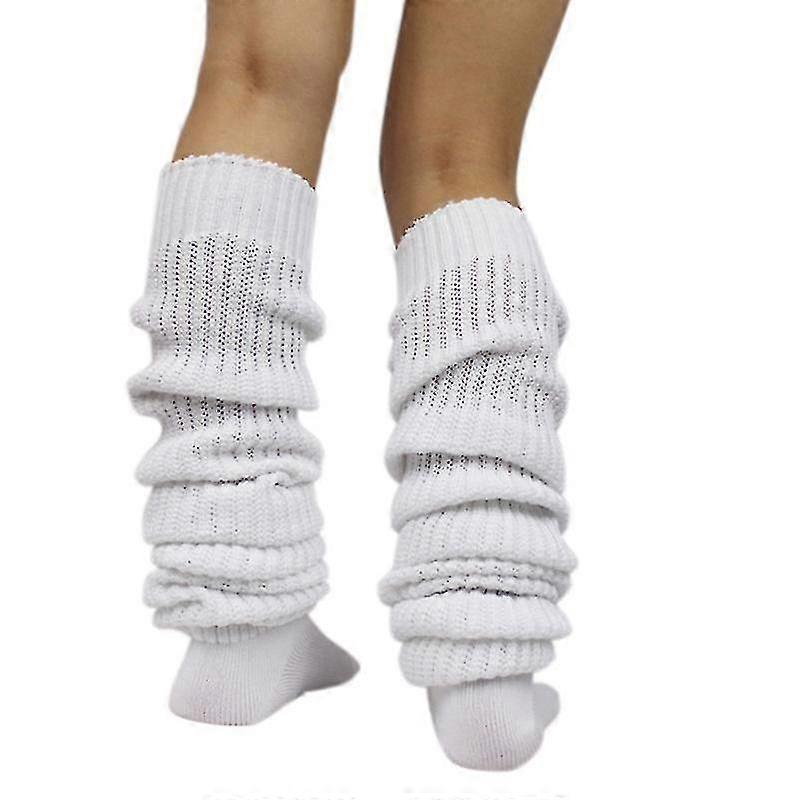 Bas d'hiver côtelés pour femmes, bas amples, style Lolita japonais, style étudiant, bottes amples au-dessus du genou