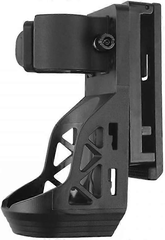 Tactical Flashlight Holster,360Rotatable Torch Holder with Lever Side Lock System for 1"-1.25" Dia Flashlight