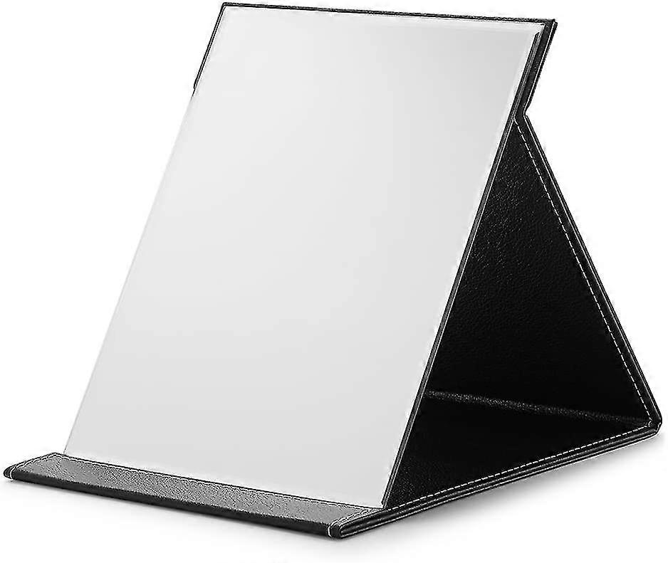 Large Folding Mirror,travel Makeup Mirror With Adjustable Stand,ultra-thin Vanity Mirror