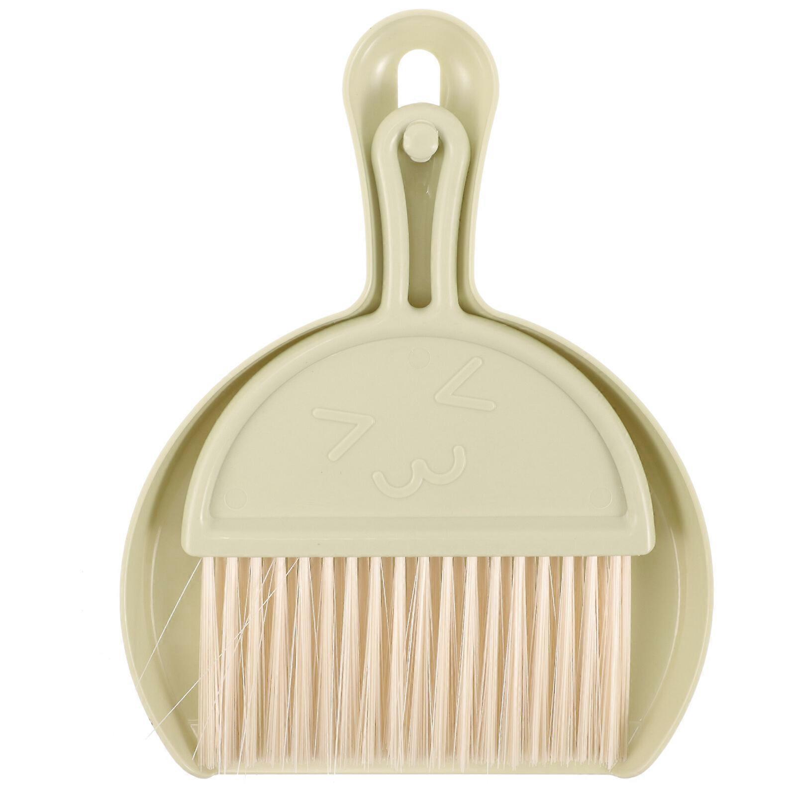 1 Set Hand Broom And Dustpan Set Computer Sweep Cleaning Tool Cleaning Accessory