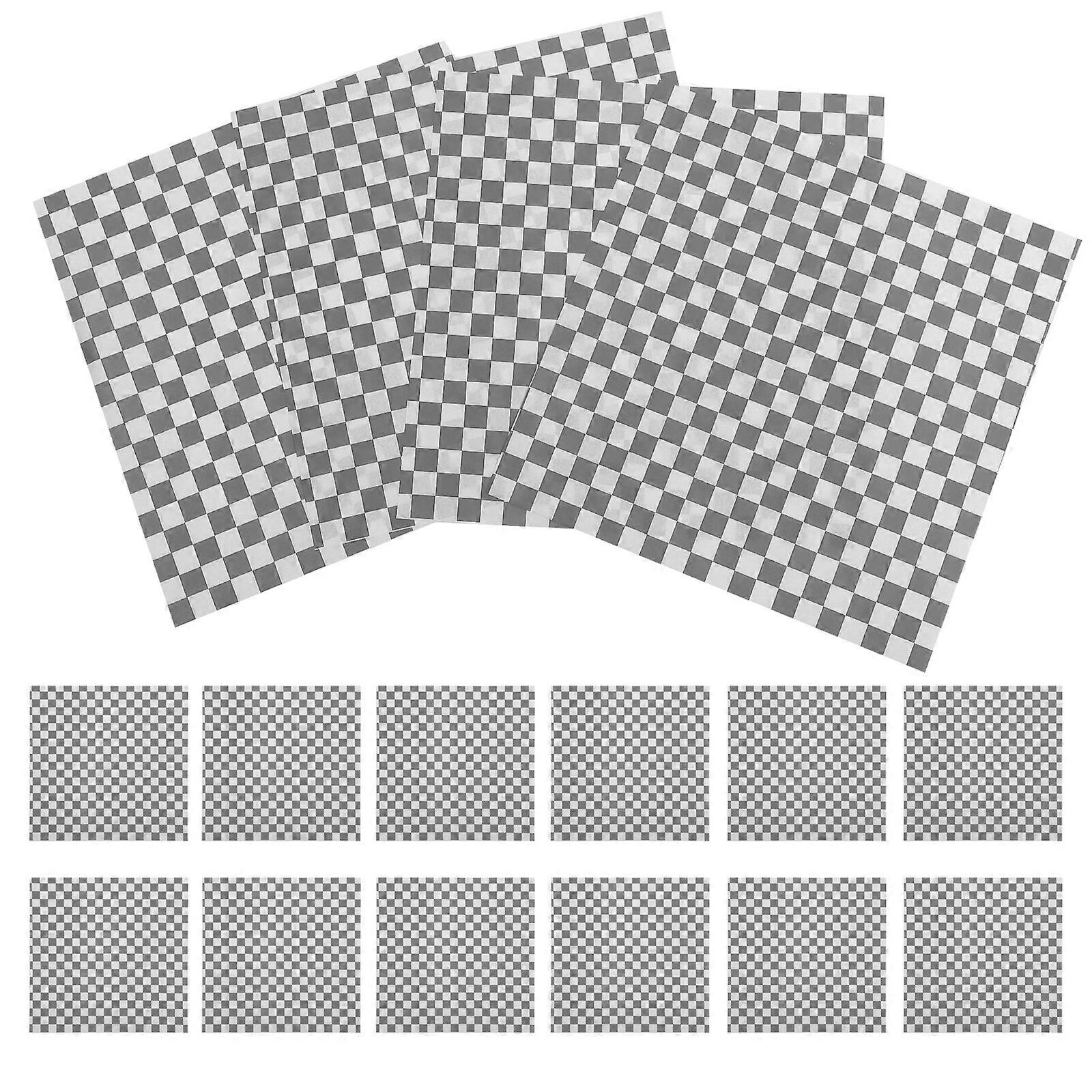 50 Sheets Food Wrap Paper Deli Greaseproof Paper Sandwich Cake Wrappers Liners
