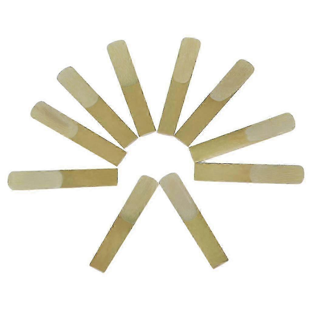 10 Pieces Bb Clarinet Reeds 2.5 Clarinet Accessory
