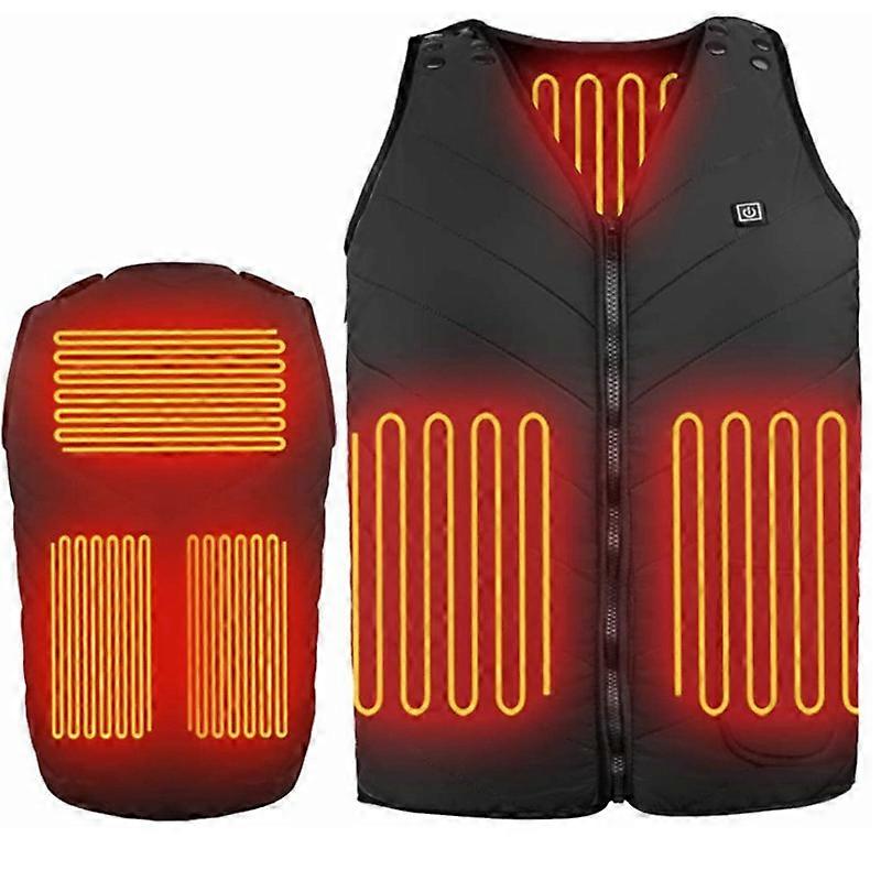 Heated Vest Lightweight Smart Rechargeable Heating Jacket