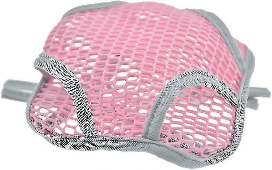 Hamster Hanging Mesh Hammock Pet Double Layer Breathable Hammock (pink)