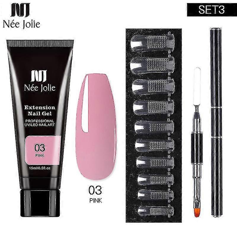 Set de unghii cu uscător de unghii poligeluri de unghii gel polonez Set Soak-off Nail Art Instrumente Seturi pentru incepatori