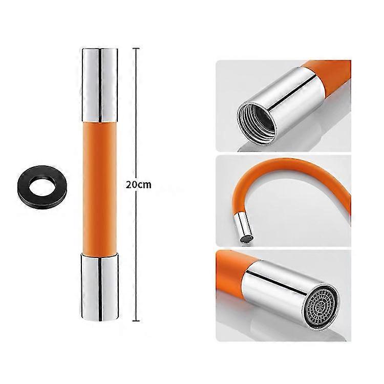 Swivel Aerator Adjustable Faucet Extension, 360 Adjustable Spout Diffuser Filter, Kitchen Faucet Extension