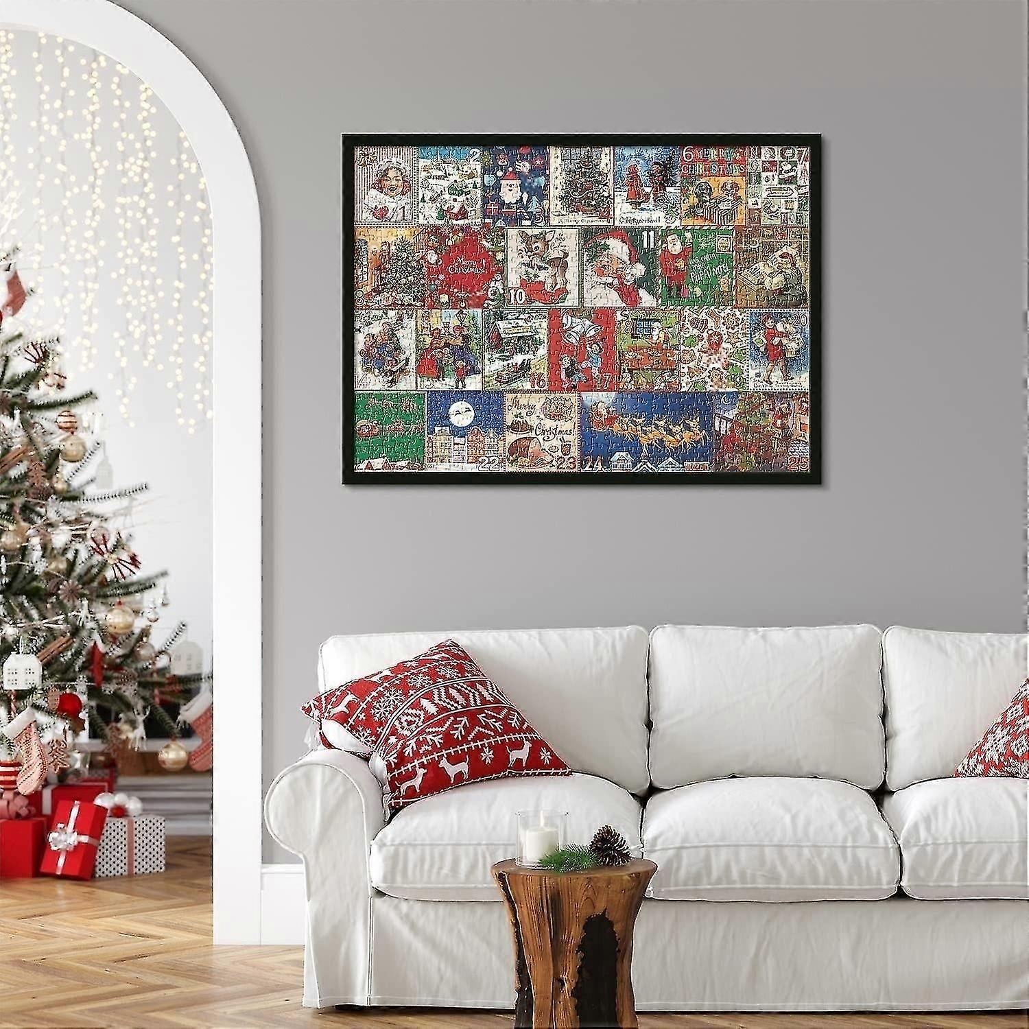 Christmas Advent Calendar Jigsaws Puzzle 1000pcs