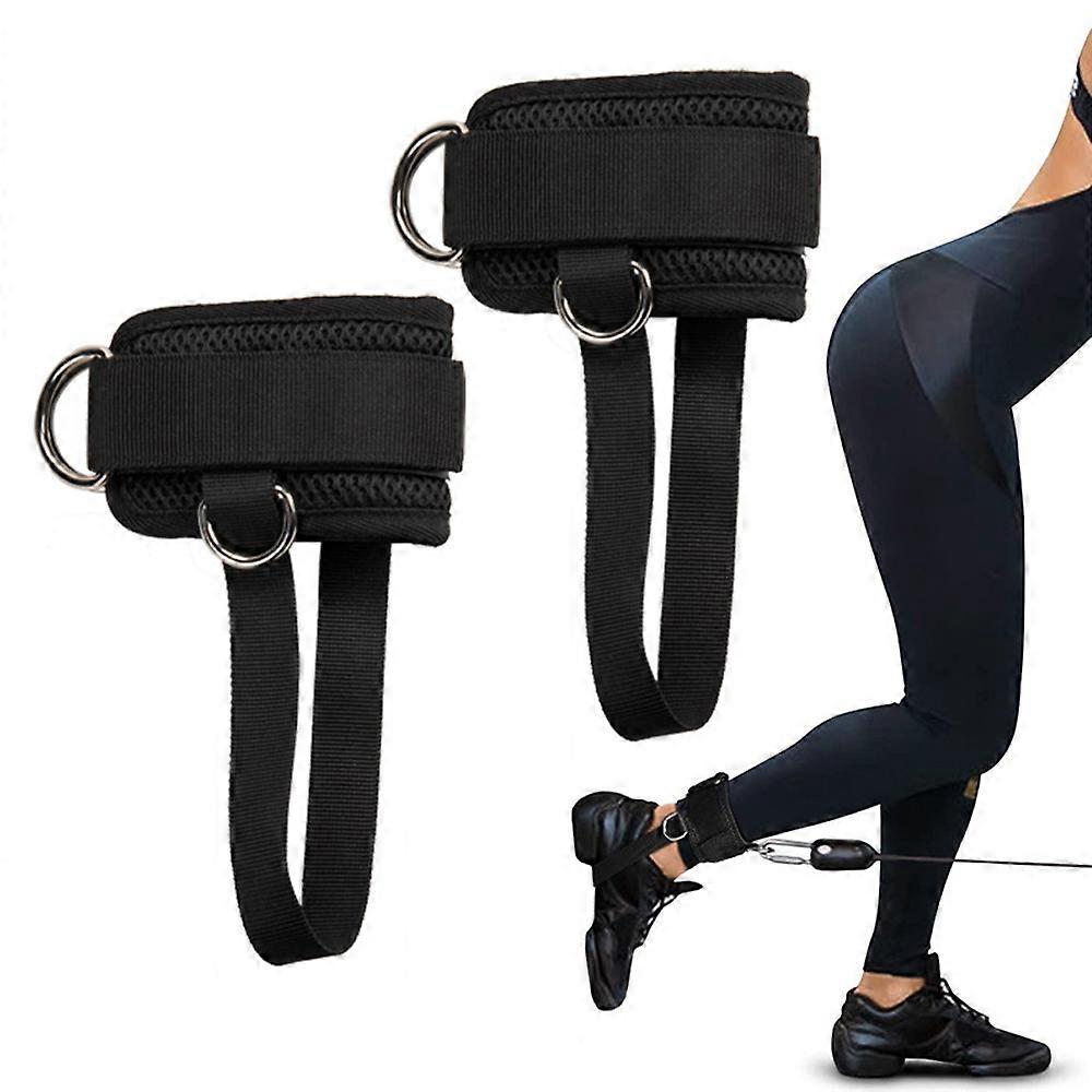 Ankelstropper for Cable Machine Glute Kickbacks, Justerbar komfort