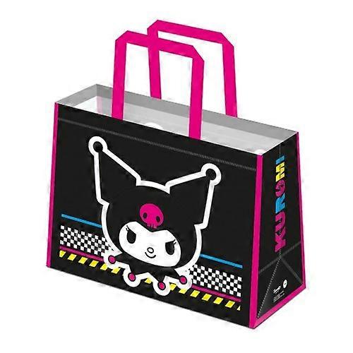 Kuromi Smiling Reusable Tote Bag