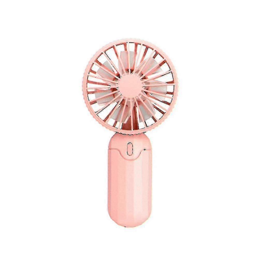 Mini Handheld Fan Usb Charging Pink